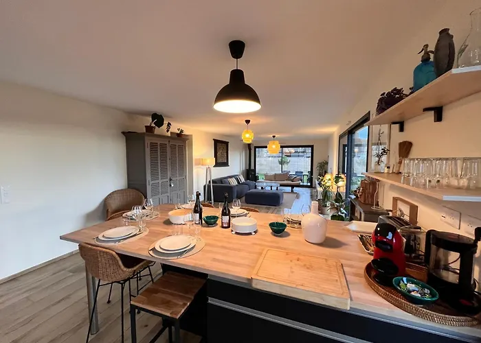 度假居 Harmonie Cotiere - Belle Maison Neuve Bord De Et Plages Du Debarquement